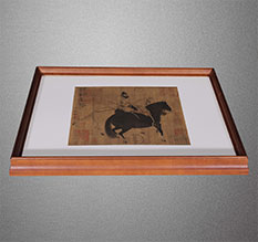 青龙书画装裱配框服务案例